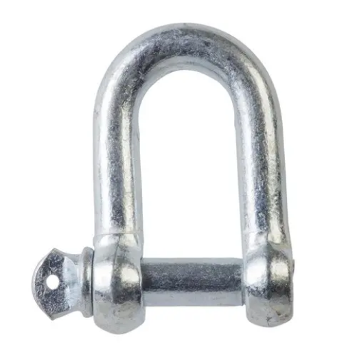 Picture of Beaver, Electro Galvanised Commercial Dee Shackles - Electro Galvanised Size 20mm